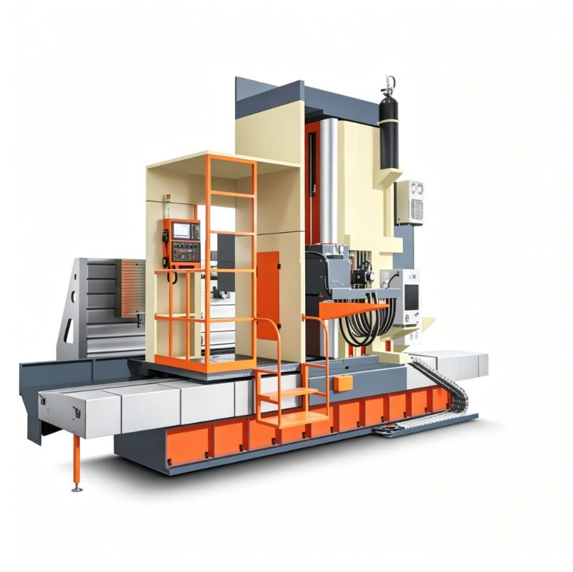 Heavy - duty CNC Horizontal Machining Center TM - 2818 - NC